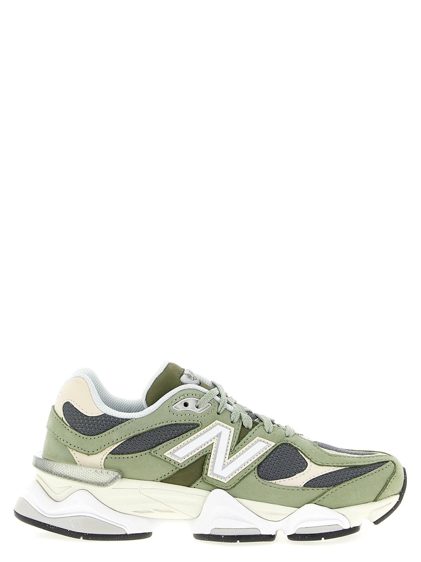 9060 Sneakers Green Nubuck Mesh