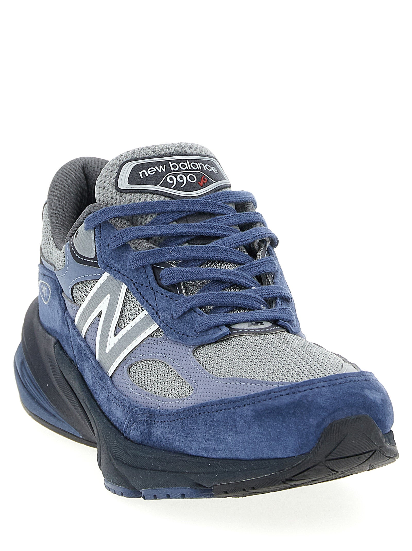 Made in USA 990v6 sneakers Blue Leather Textile