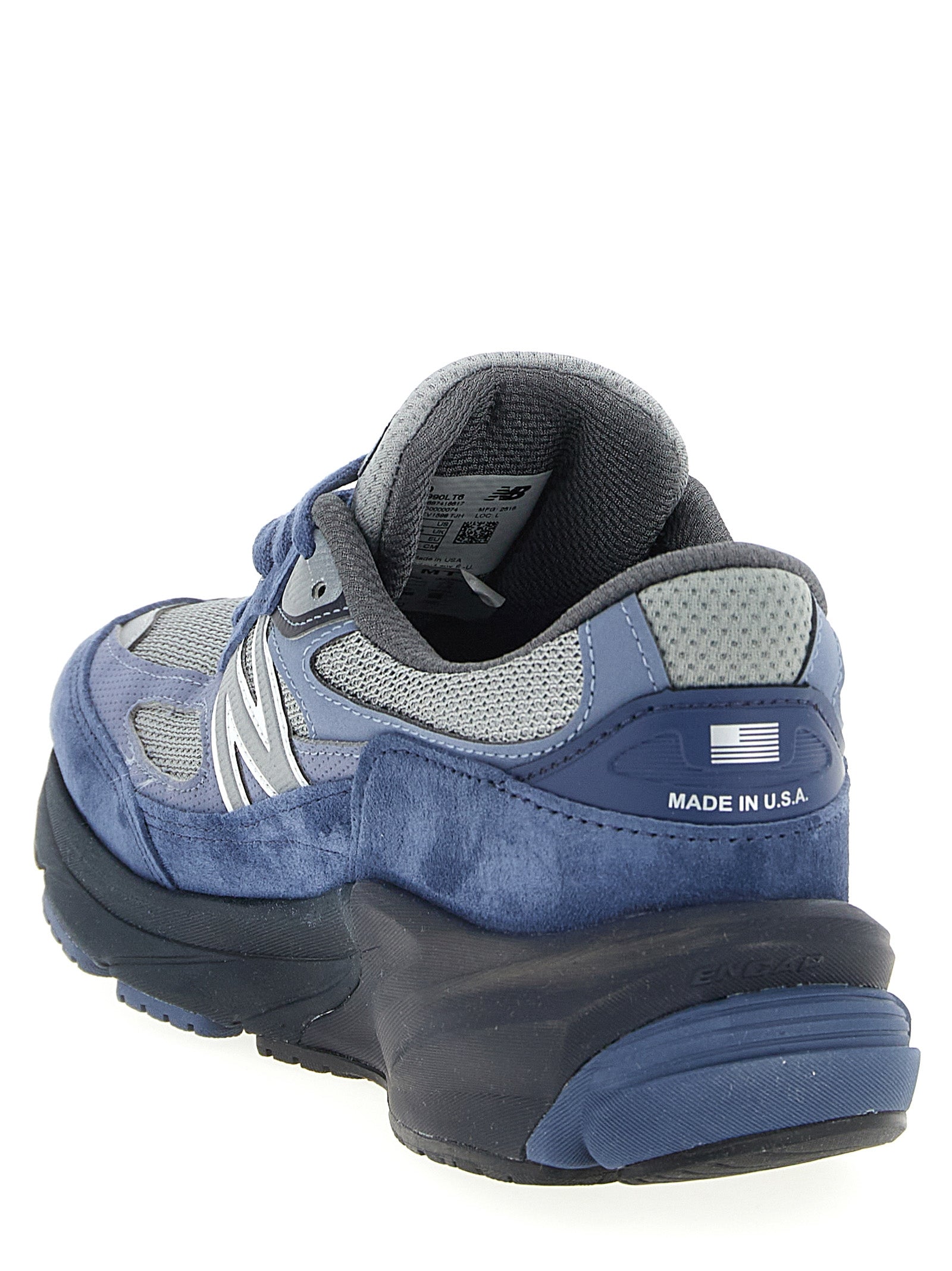 Made in USA 990v6 sneakers Blue Leather Textile