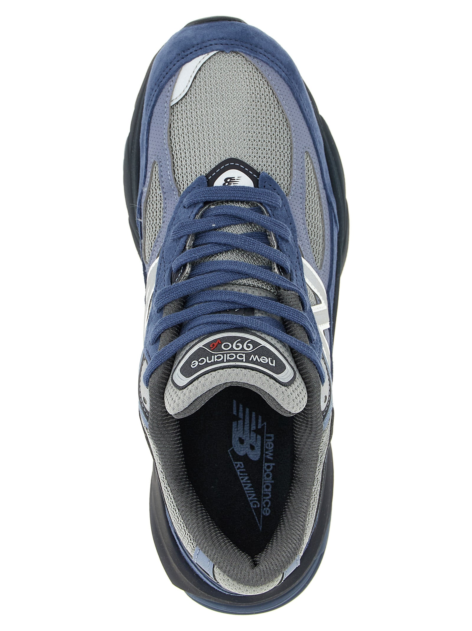 Made in USA 990v6 sneakers Blue Leather Textile