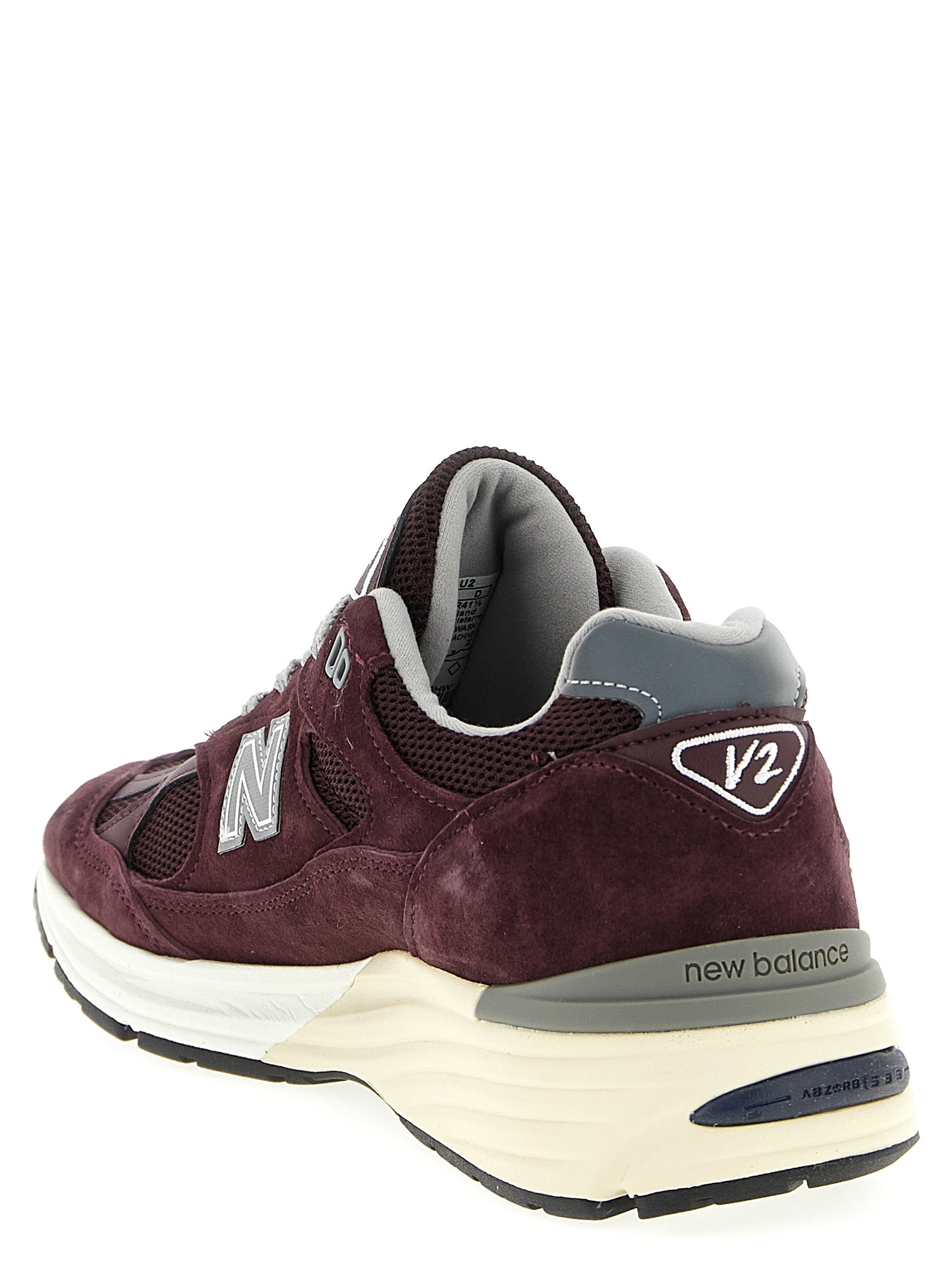 Made in UK 991v2 sneakers Purple Suede Mesh