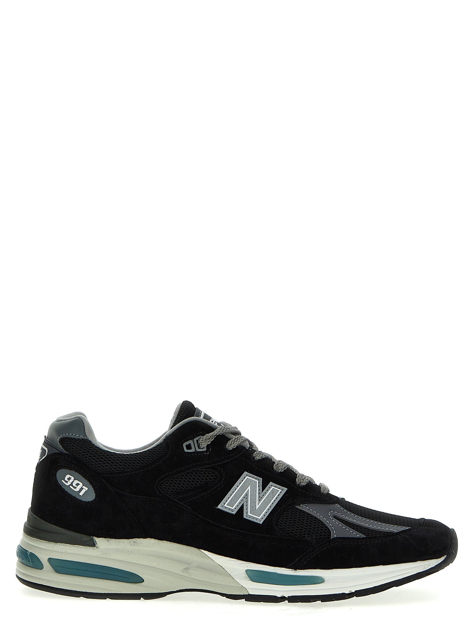 991v2 Sneakers Black Suede Mesh