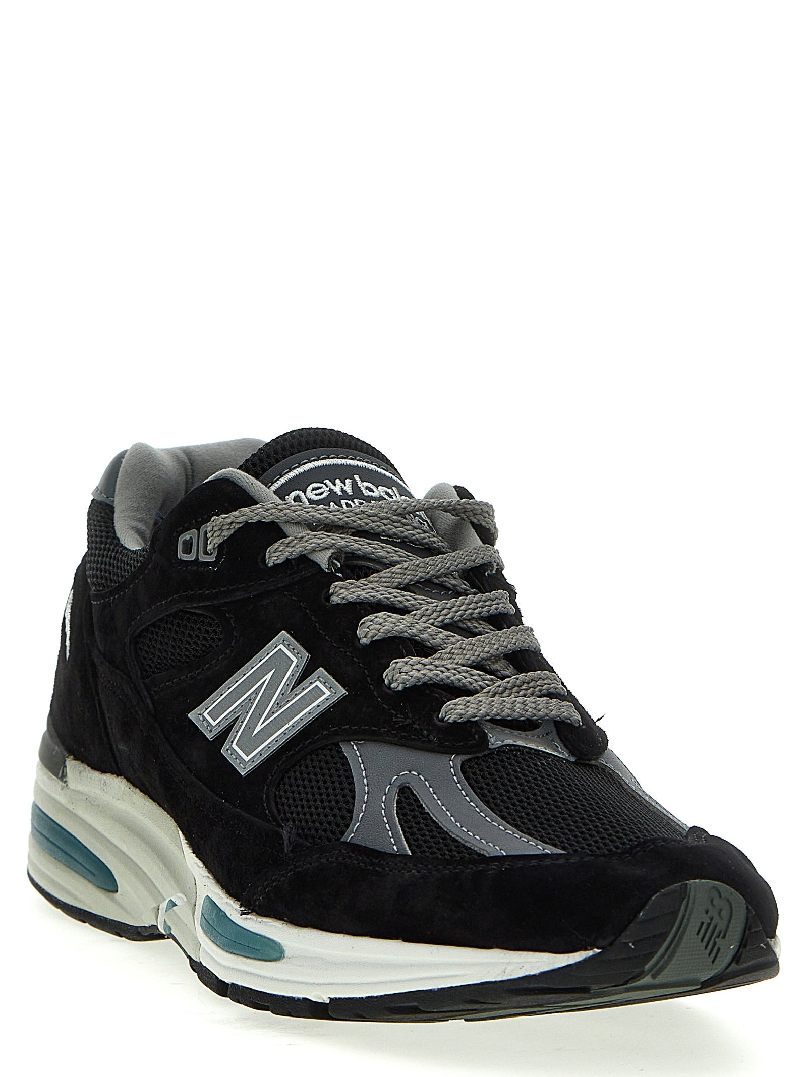 991v2 Sneakers Black Suede Mesh
