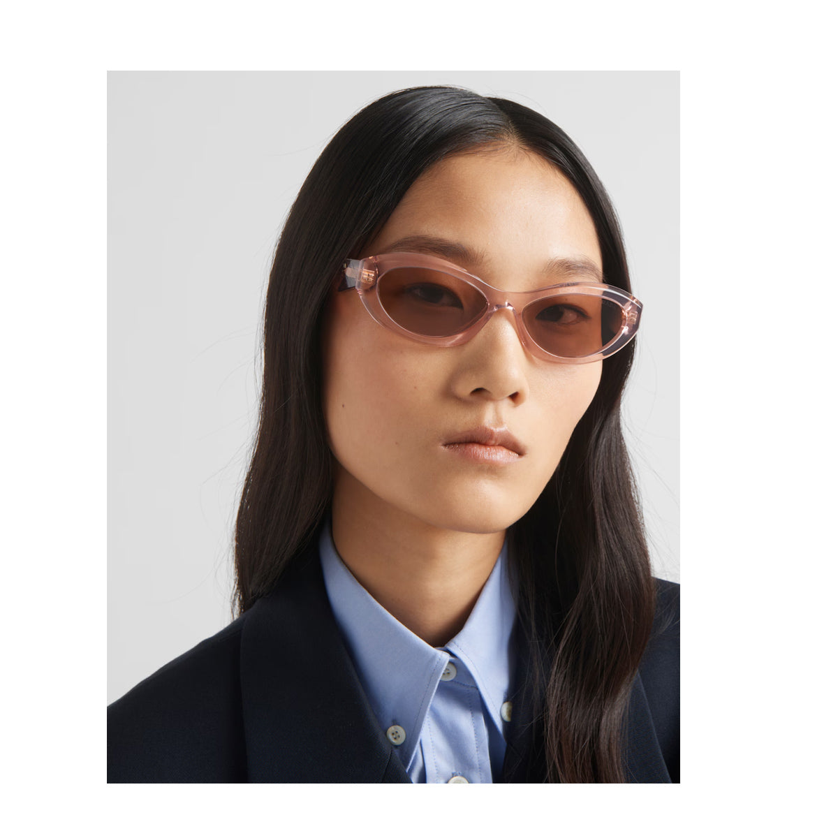 PR26ZS Symbole 19Q10D Rosa Acetate Occhiali Sole