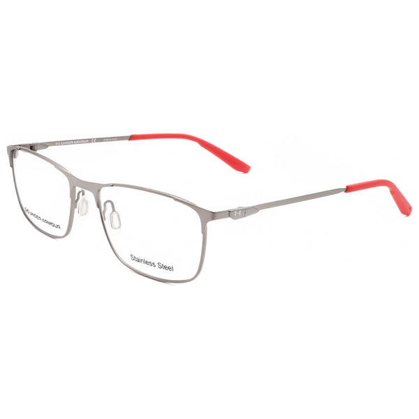 Under Armour Mens 56mm Matte Dark Ruthenium Eyeglasses Ua5015-G-R80 One Color Sunglasses