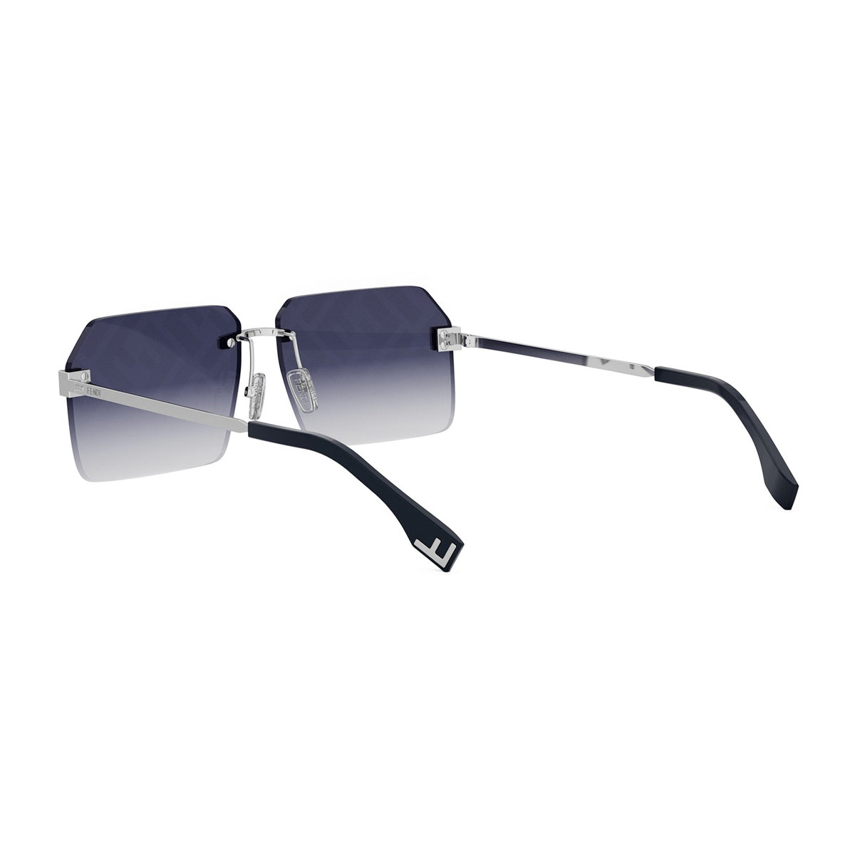 Fendi FE40043U Sky 16W Silver Argento Metal Occhiali Da Sole