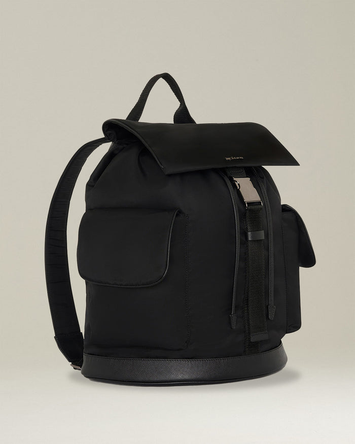 BACKPACK POLYAMIDE-NYLON Black Polyamide/nylon Acrylic Bags/wallets