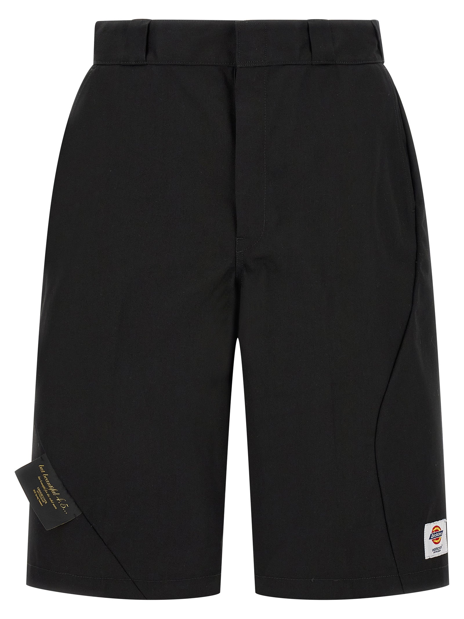 Dickies X Undercover Uc1f4509 Bermuda Shorts Black Polyester Bermuda