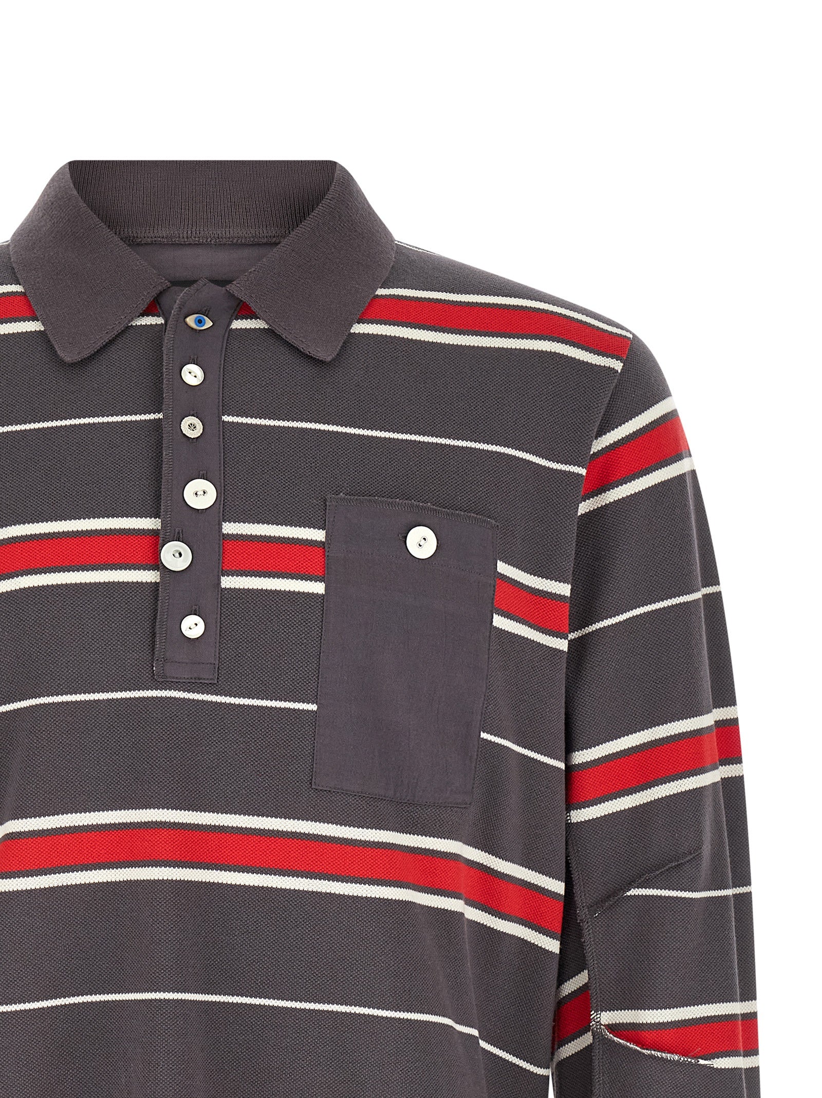 UC1F4804-2 polo shirt Gray Cotton