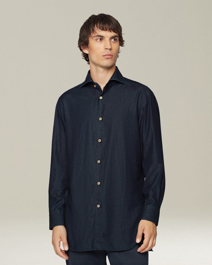 SHIRT COTTON Blue
