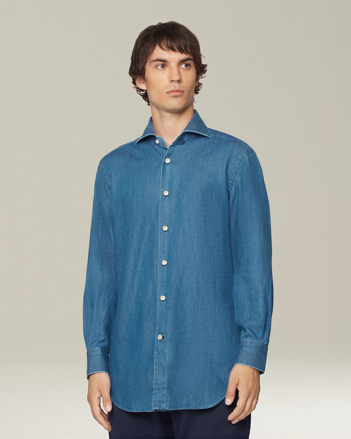 SHIRT COTTON Blue