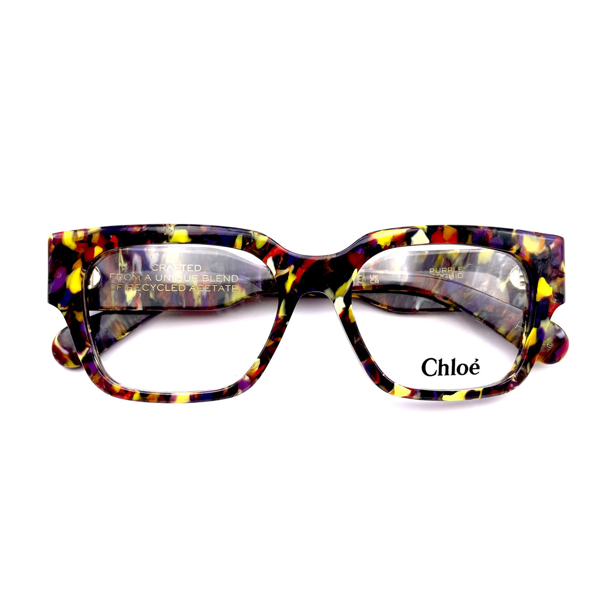 CH0150O Linea Gayia 010 Viola Recycled Acetate Occhiali Da Vista