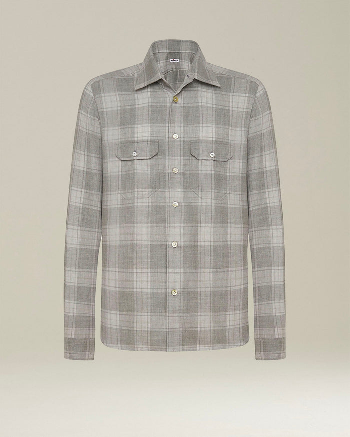 SHIRT CASHMERE Light Grey