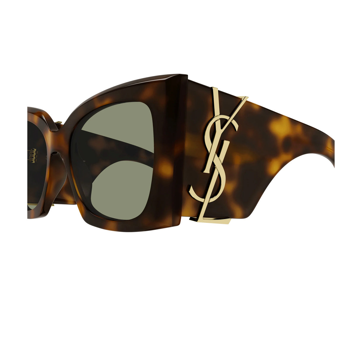 Saint Laurent SL M119 Blaze 002 Havana Green Marrone Acetate Occhiali Da Sole