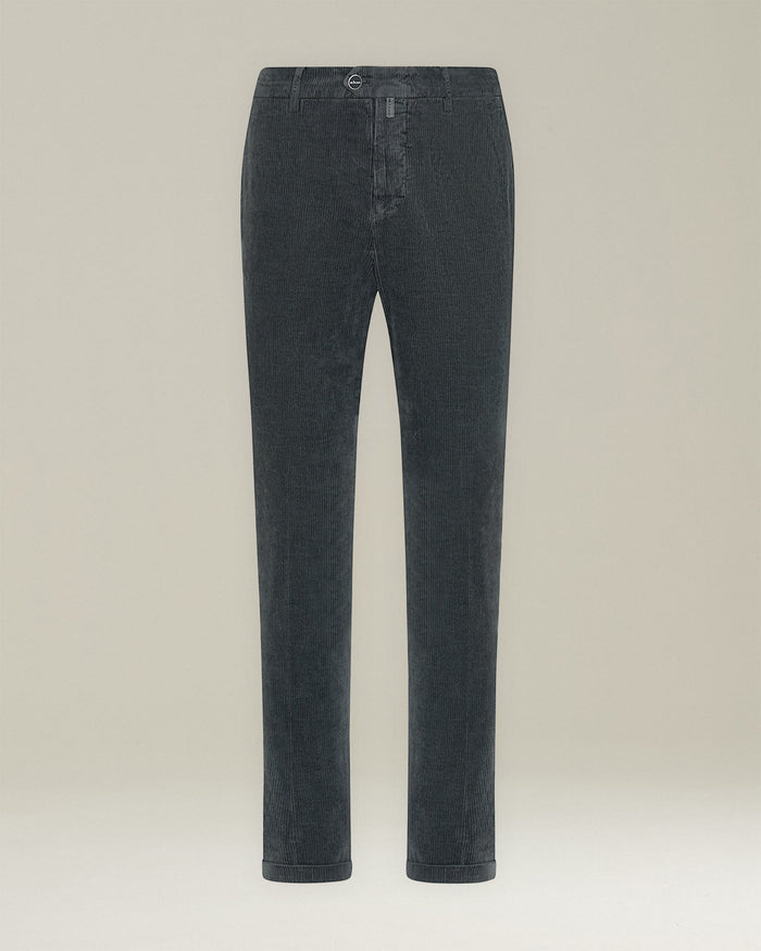 TROUSERS COTTON Grey Cashmere Elastane