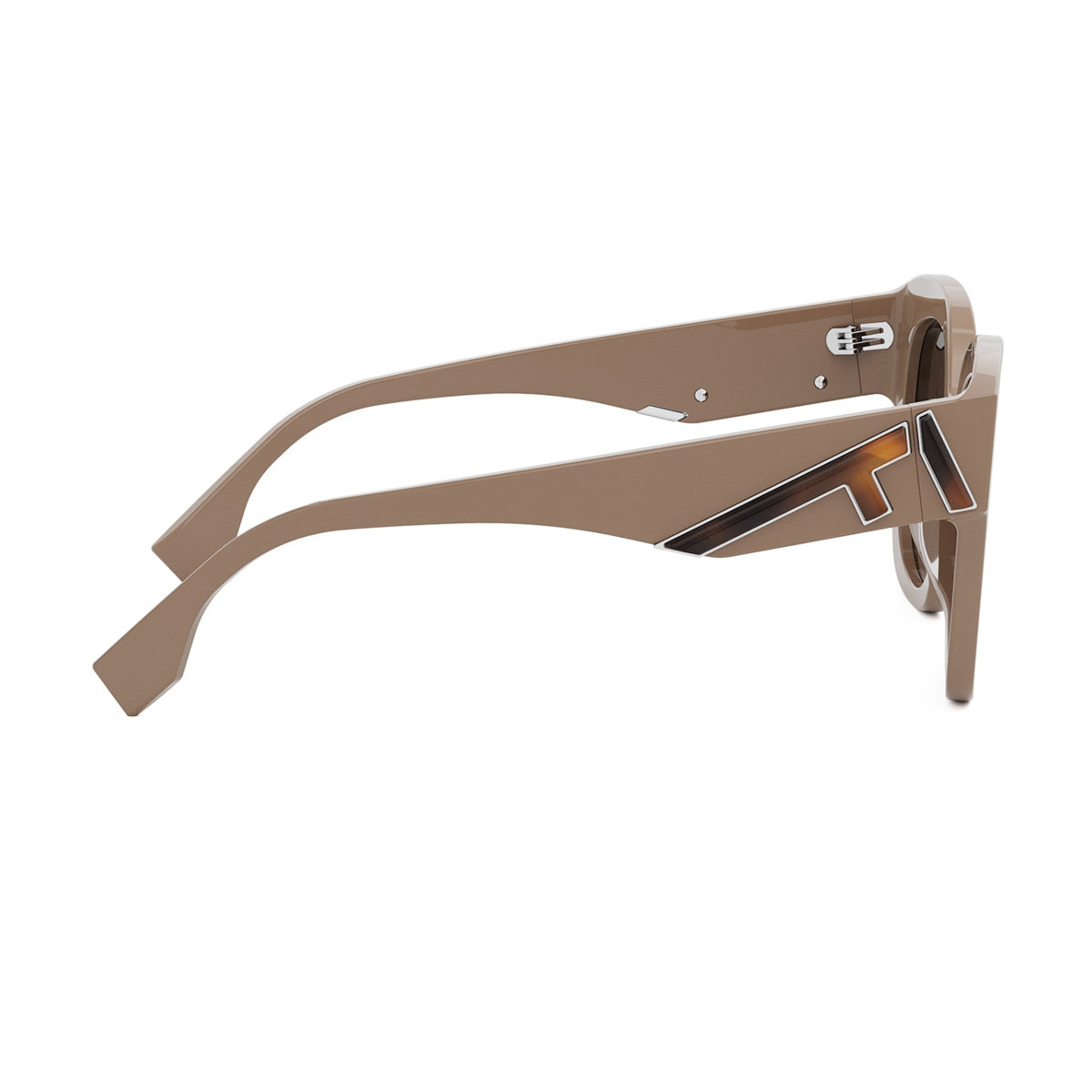 FE40098I 45F Fendi First Rosa Opalino Acetate Occhiali Da Sole