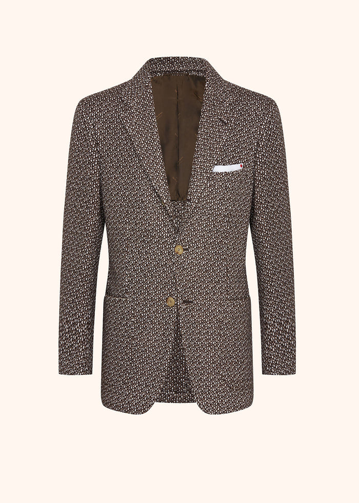 JACKET CASHMERE Brown