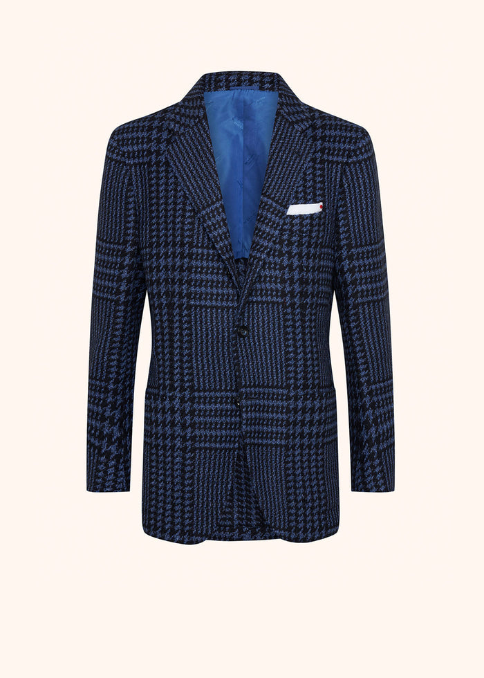 JACKET CASHMERE Blue