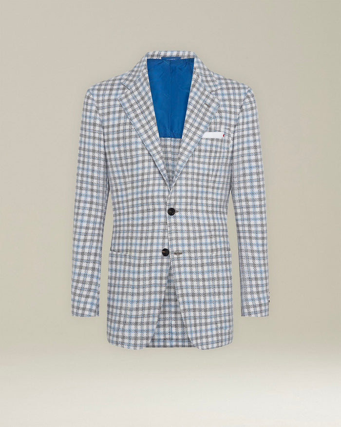 JACKET CASHMERE White