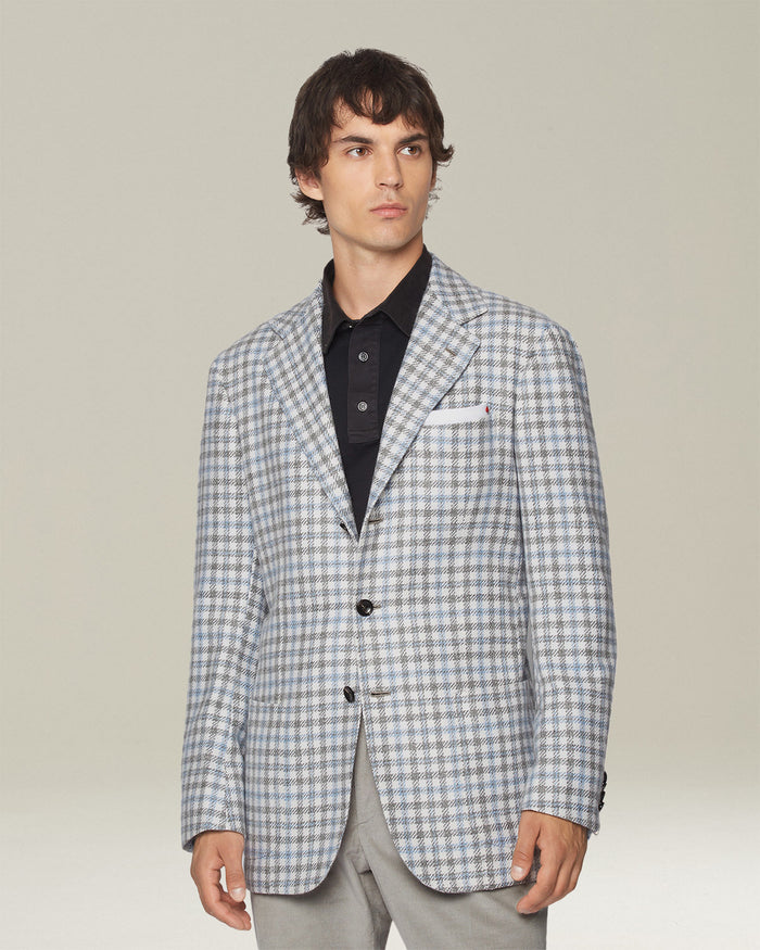 JACKET CASHMERE White