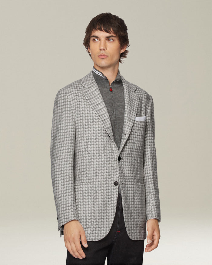 JACKET CASHMERE Light Grey
