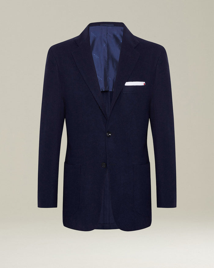 JACKET VIRGIN WOOL Blue