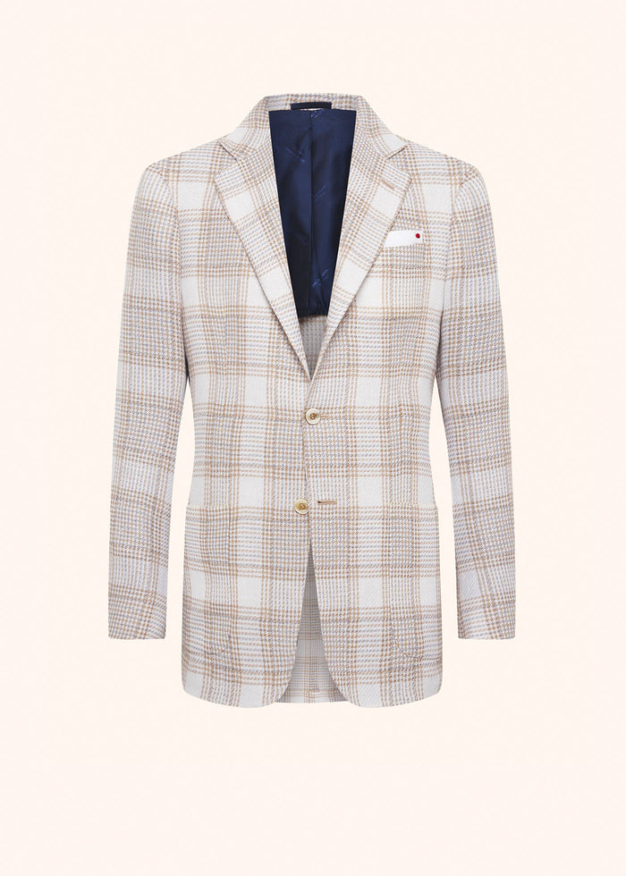 JACKET CASHMERE Beige Linen