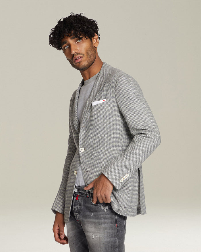 JACKET CASHMERE Light Grey