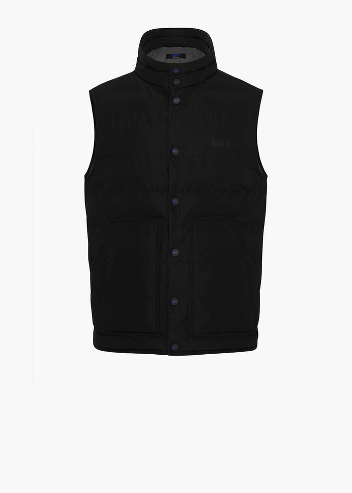 SLEVELESS BLOUSON POLYESTER Black Outerwear