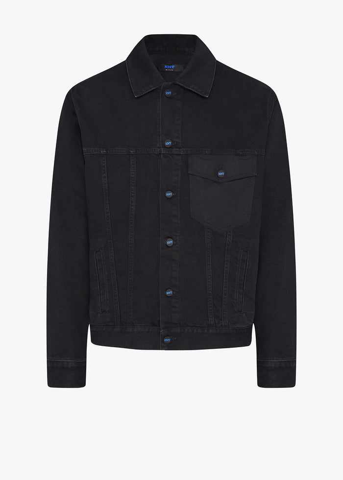 BLOUSON COTTON Black Elastane Outerwear