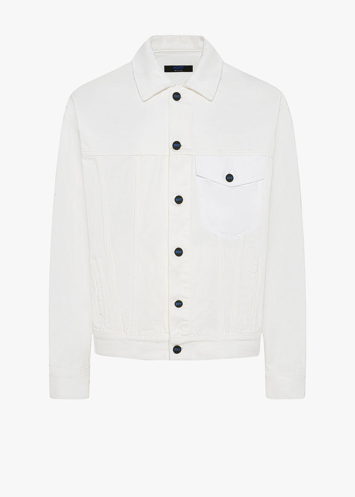 BLOUSON COTTON White Elastane Outerwear