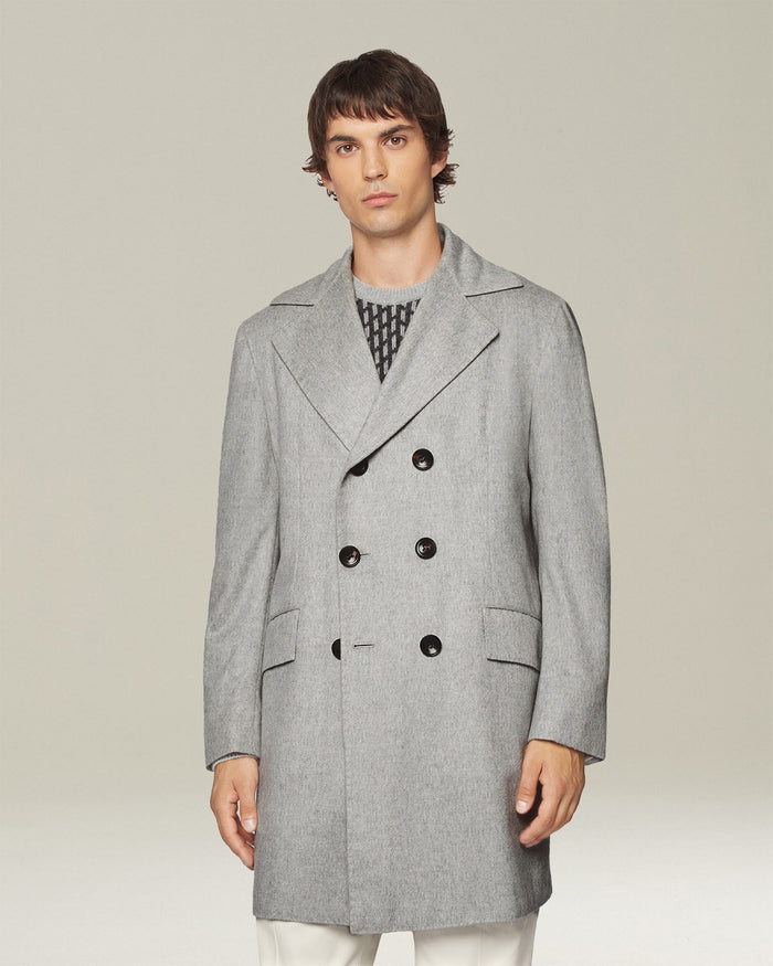OUTDOOR JACKET CASHMERE Light Grey Outerwear