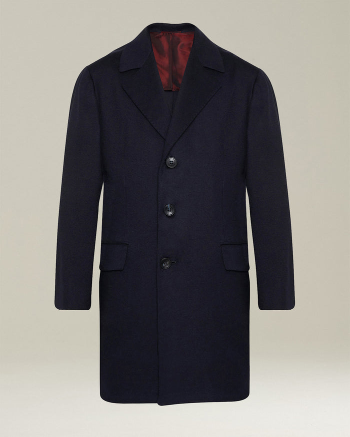 OUTDOOR JACKET CASHMERE Blue Vicuna Outerwear