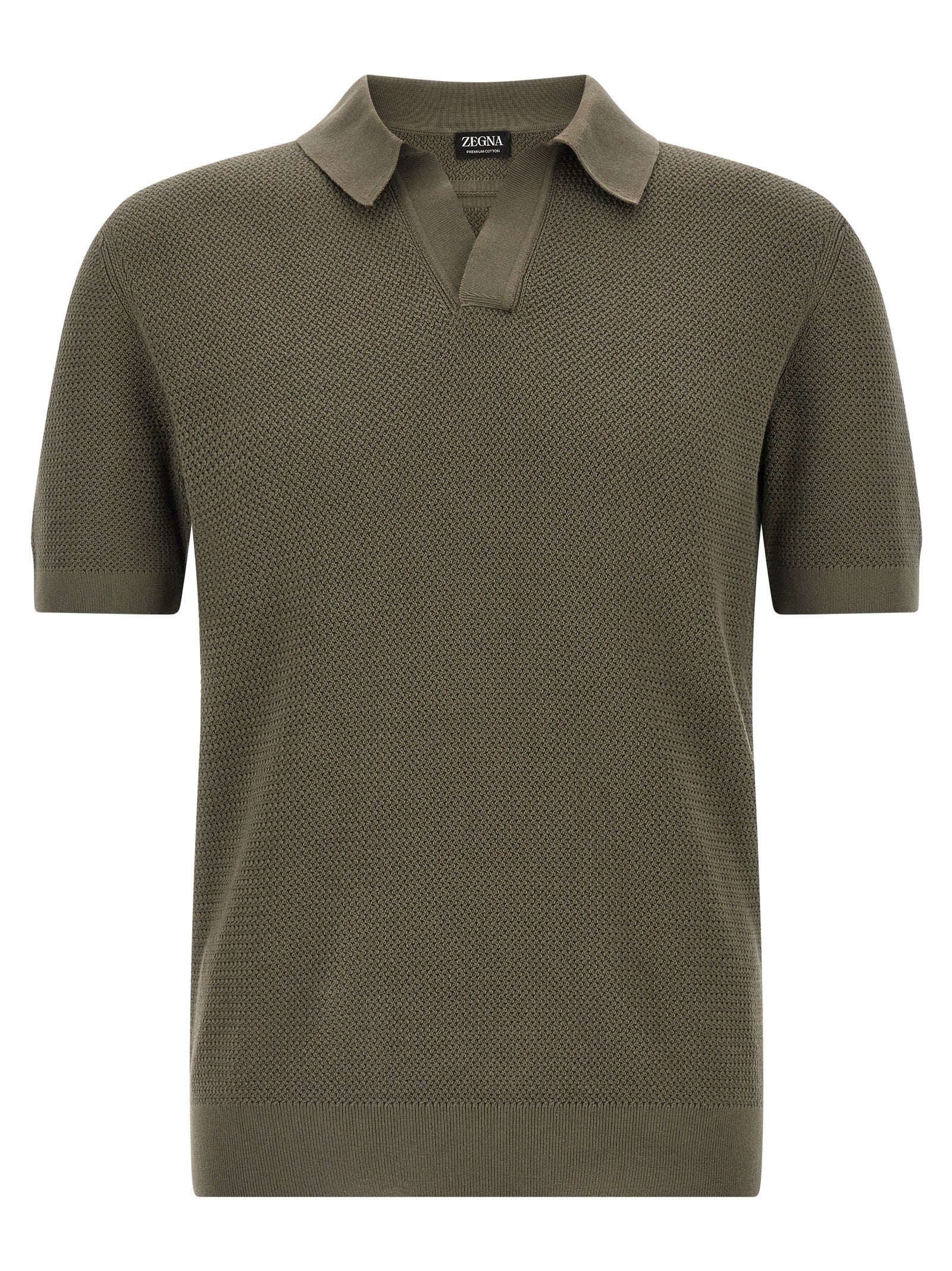 Premium Cotton Polo Shirt Gray