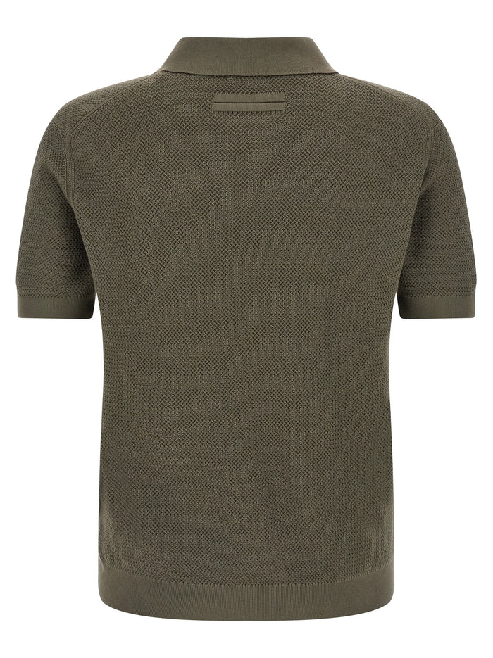 Premium Cotton Polo Shirt Gray