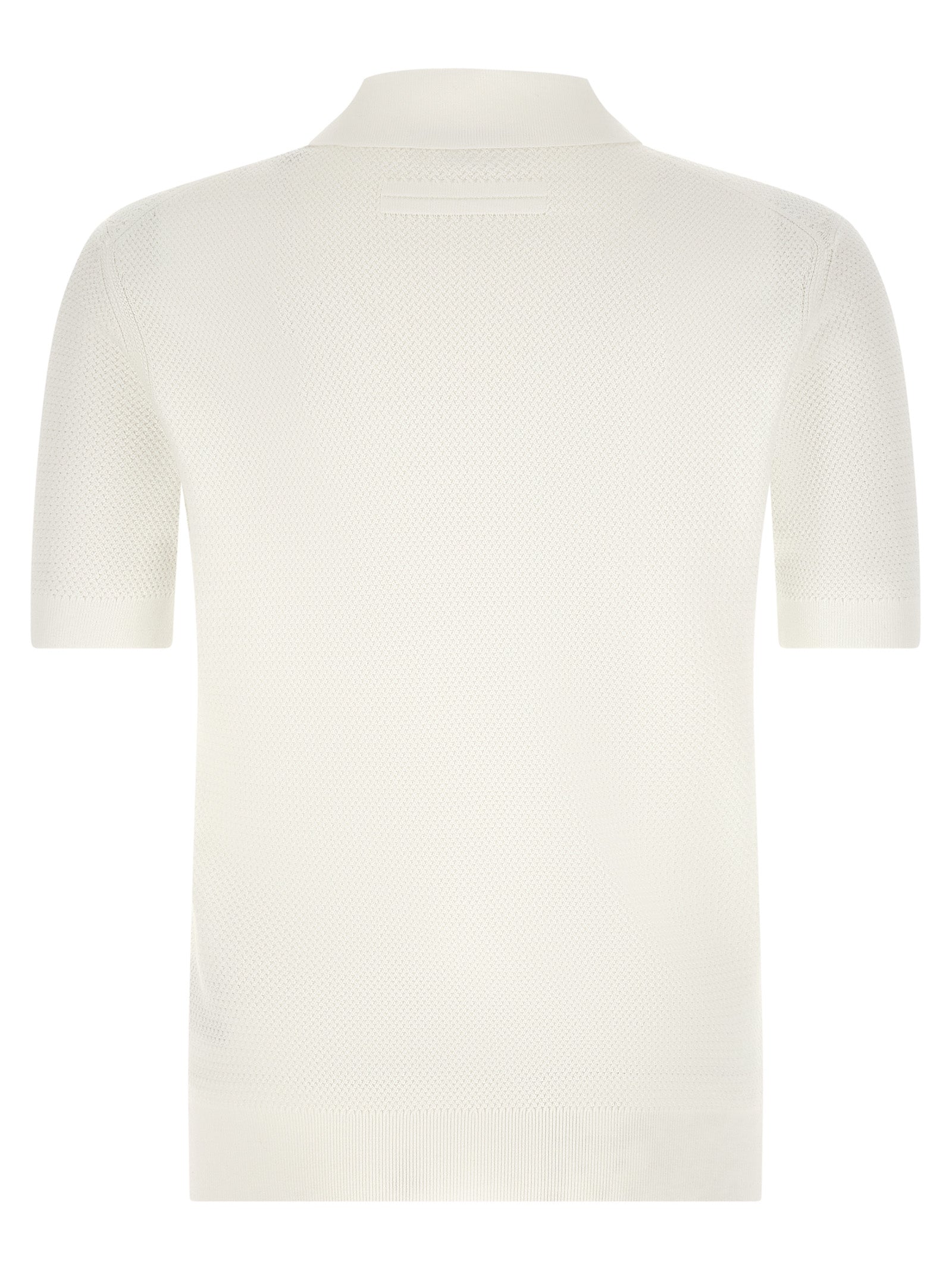 Premium Cotton Polo Shirt White