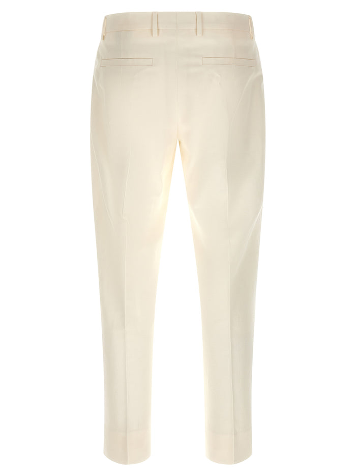 Formal trousers White Cotton Pant