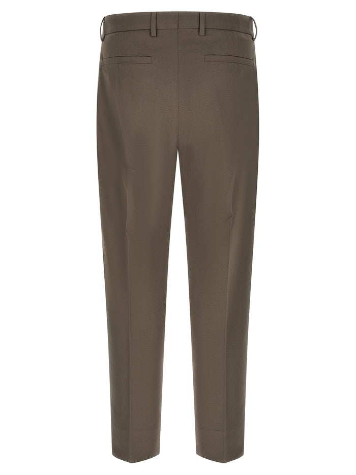 Tailored trousers Brown Cotton Pant