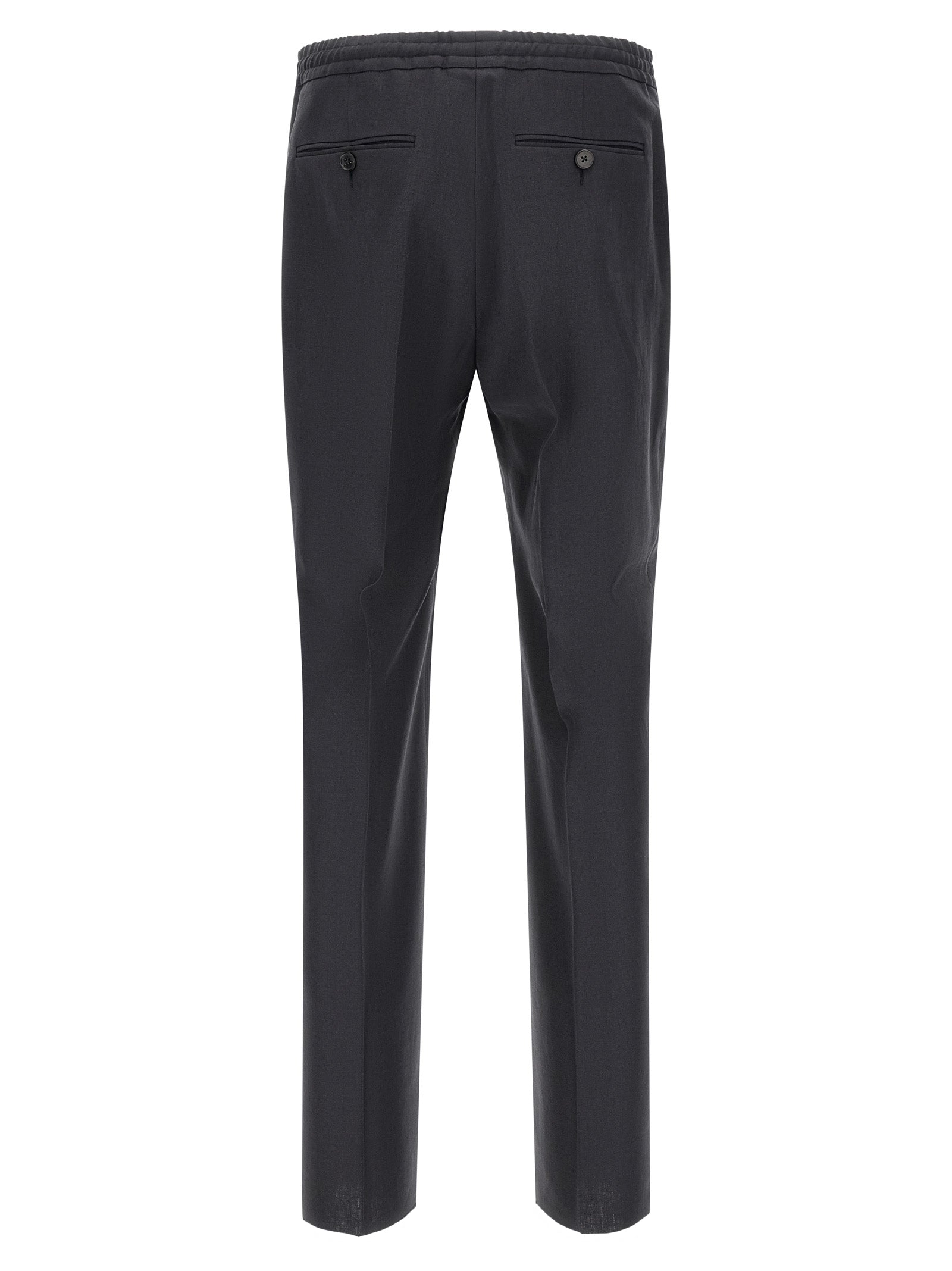 Linen Trousers Blue Pant