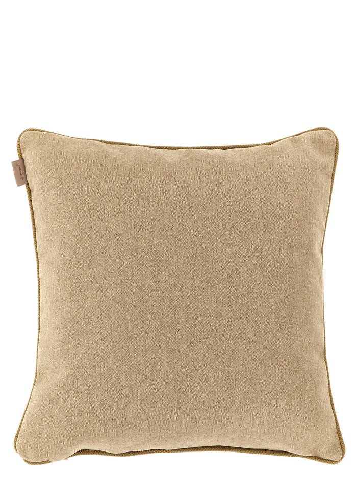 Logo Cushion Beige Cushions