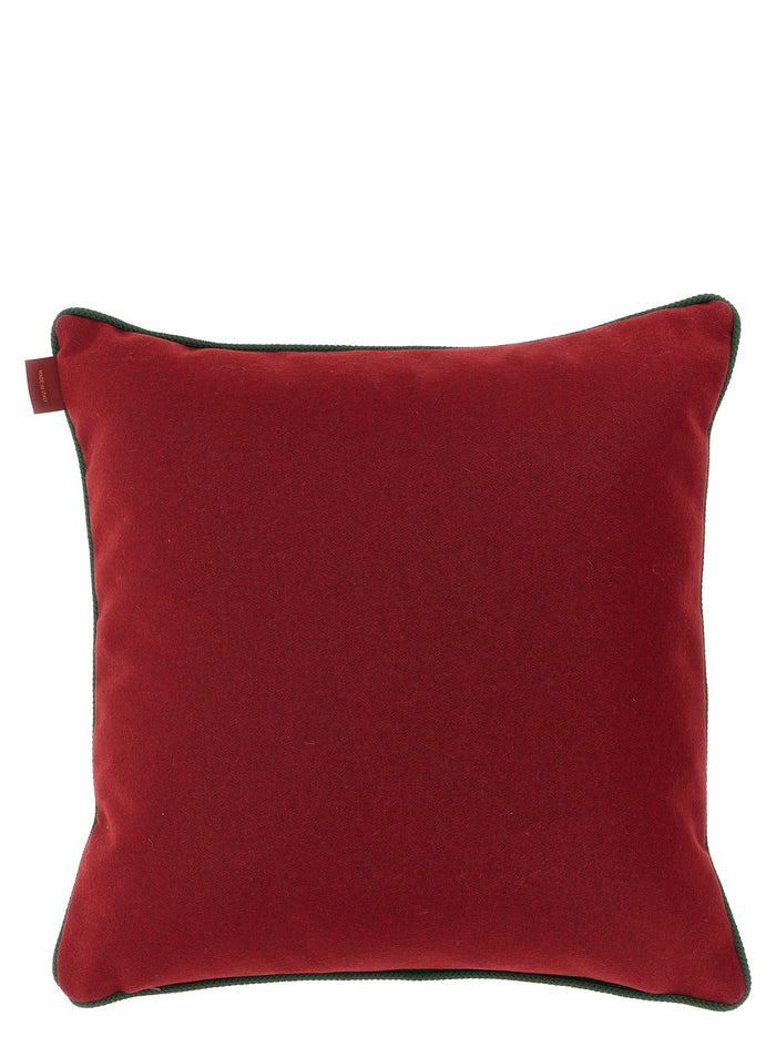 Logo Cushion Multicolor Cotton Cushions