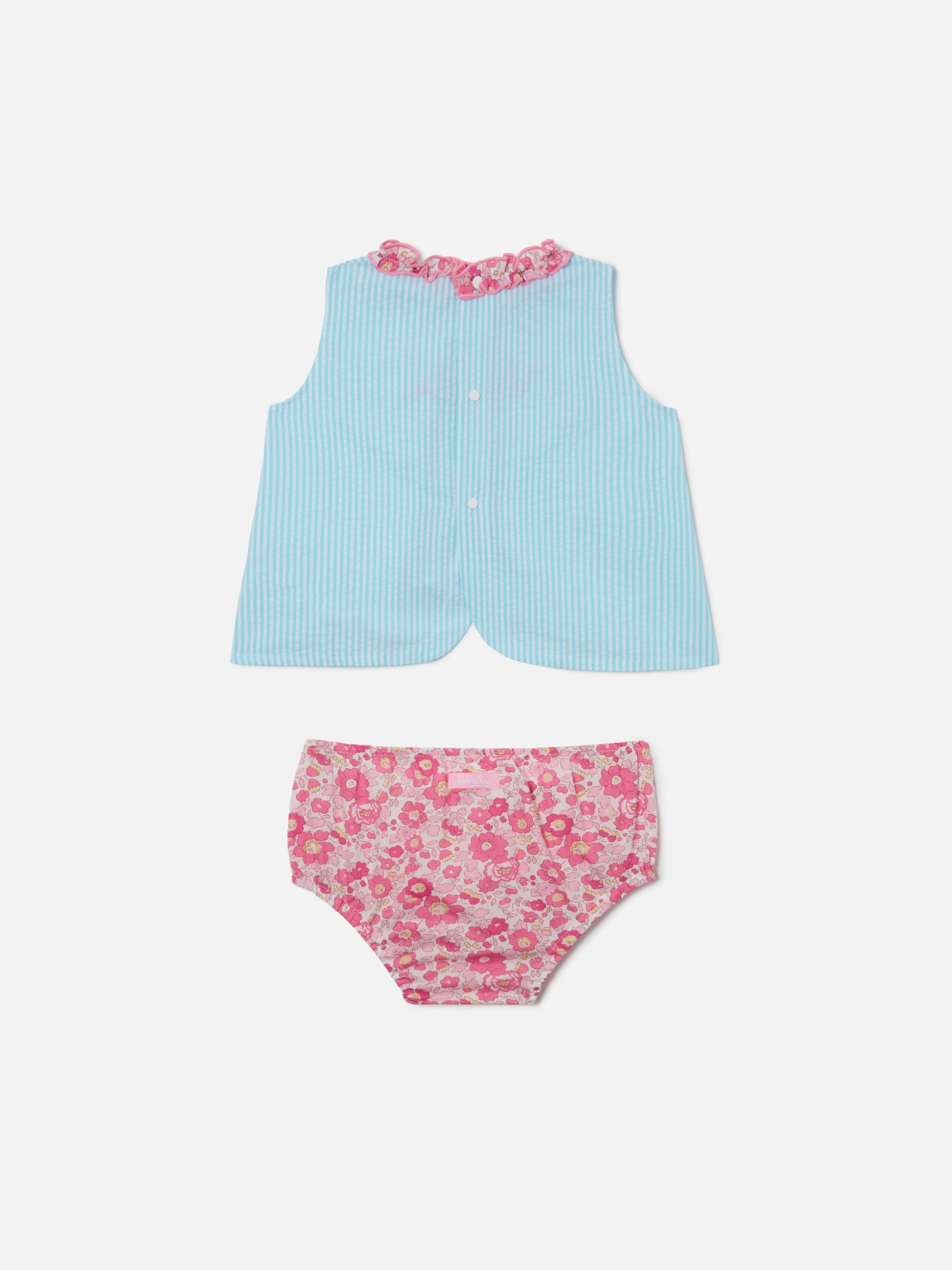 Abbie Top And Bloomer Set With Viziata Embroidery | Made Liberty Fabric __single__