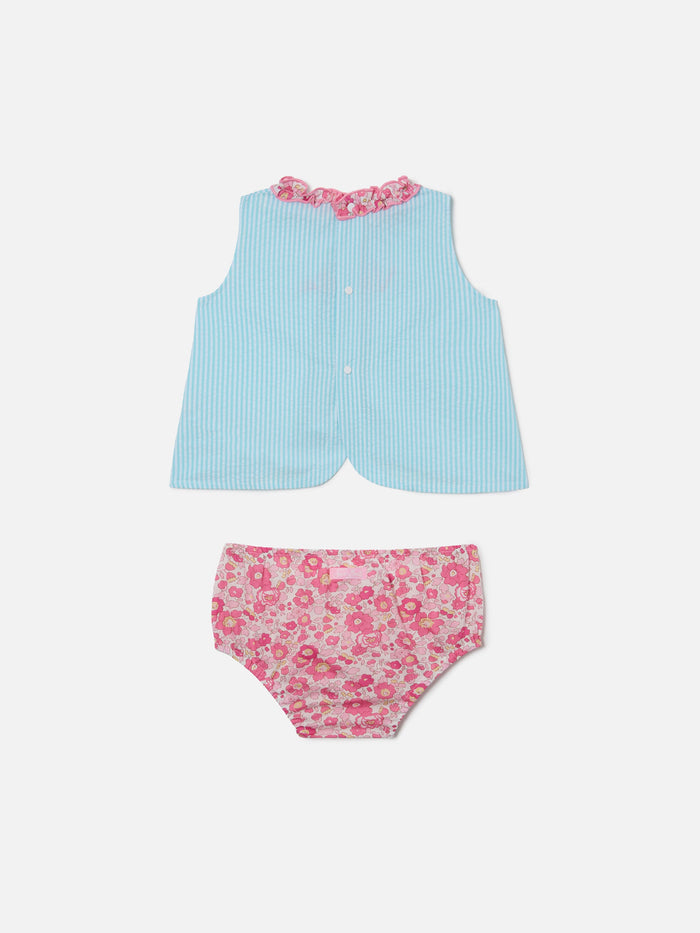 Abbie Top And Bloomer Set With Viziata Embroidery | Made Liberty Fabric __single__