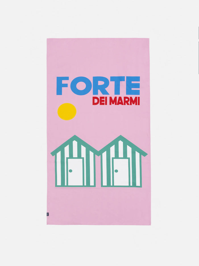 Microfiber Forte Dei Marmi Print Beach Towel Aidan Pink