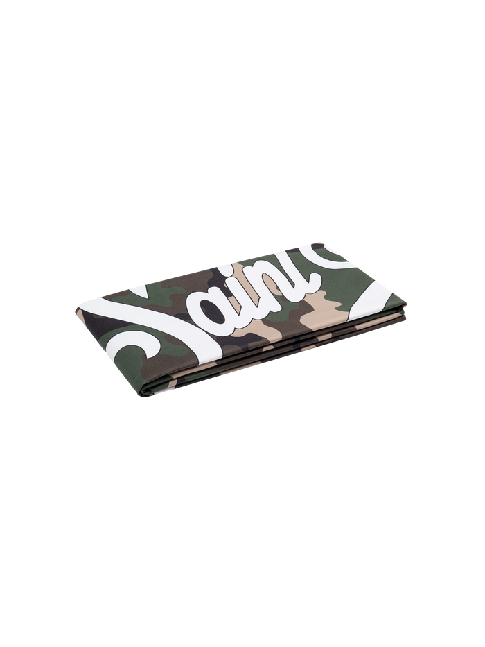 Microfiber Beach Towel Aidan With Camouflage Print Green