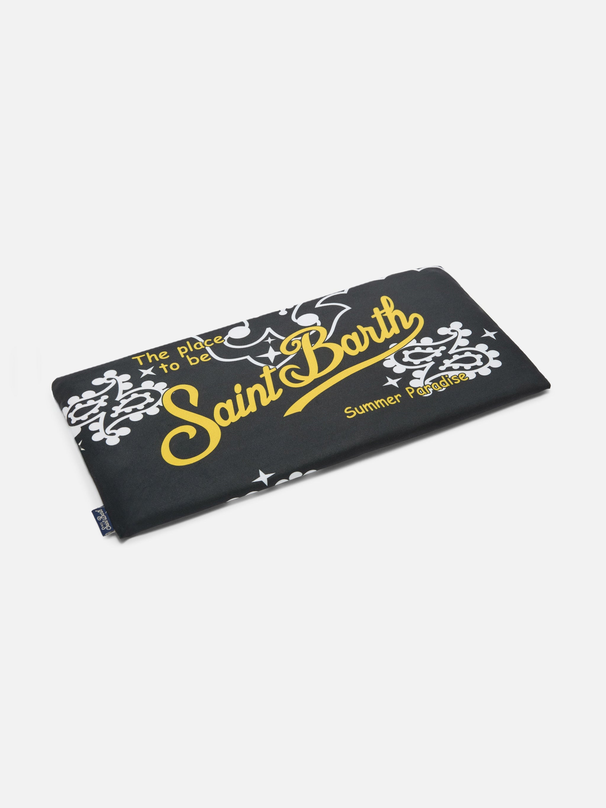 Aidan Beach Towel With Bandana Print And Logo __single__