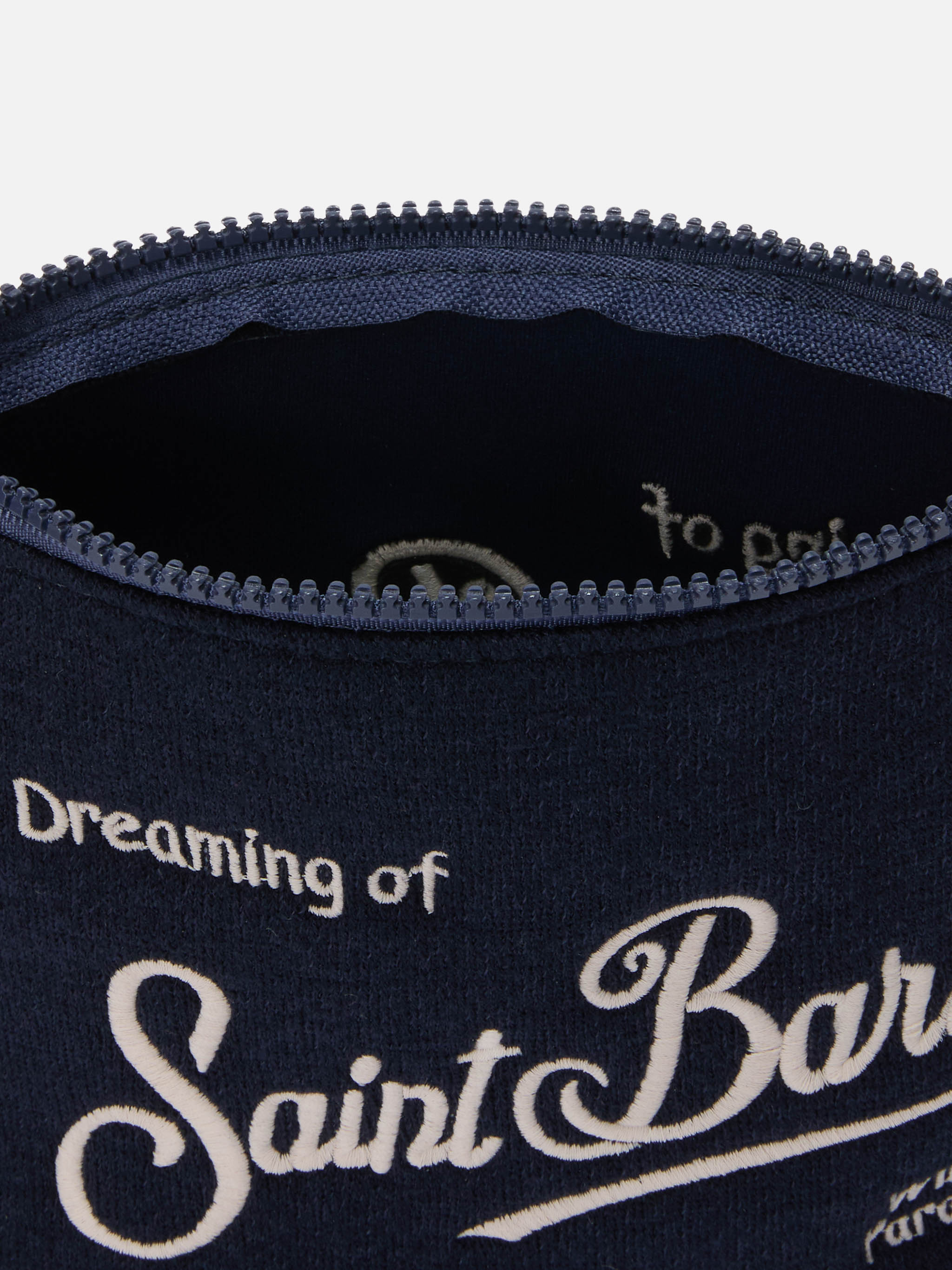 Aline Wool Pouch Blue Blend Pochette