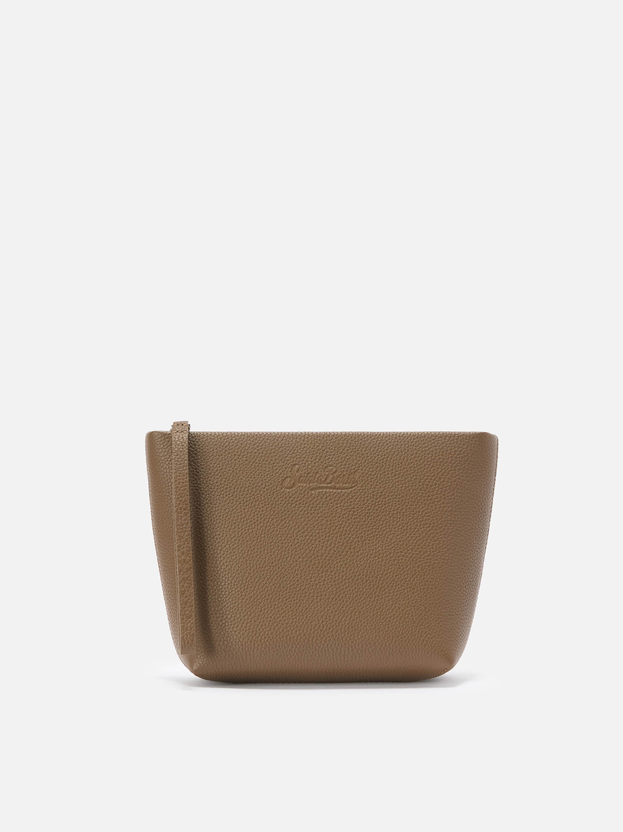 Aline Pouch Brown Leather Bag