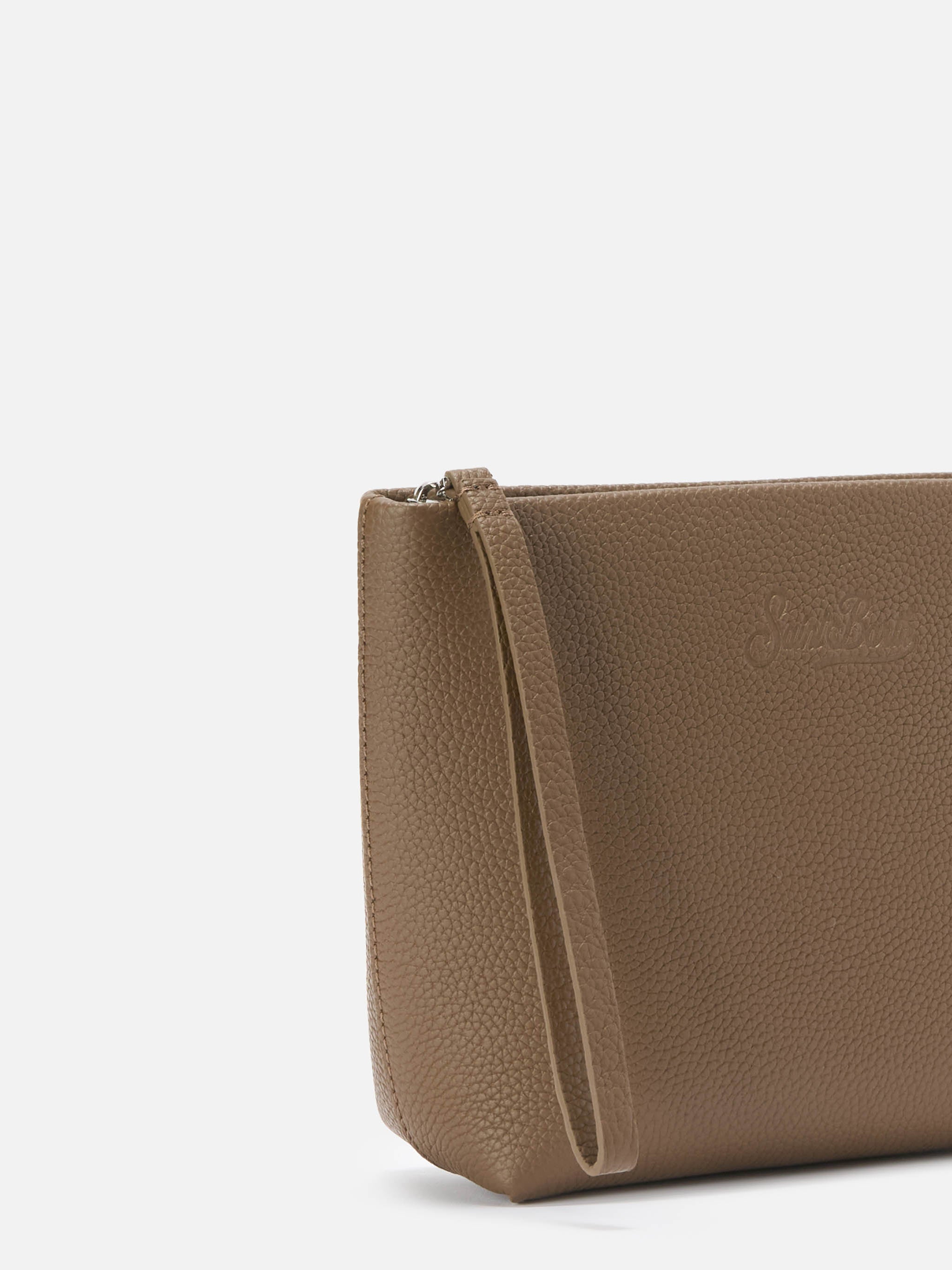 Aline Pouch Brown Leather Bag