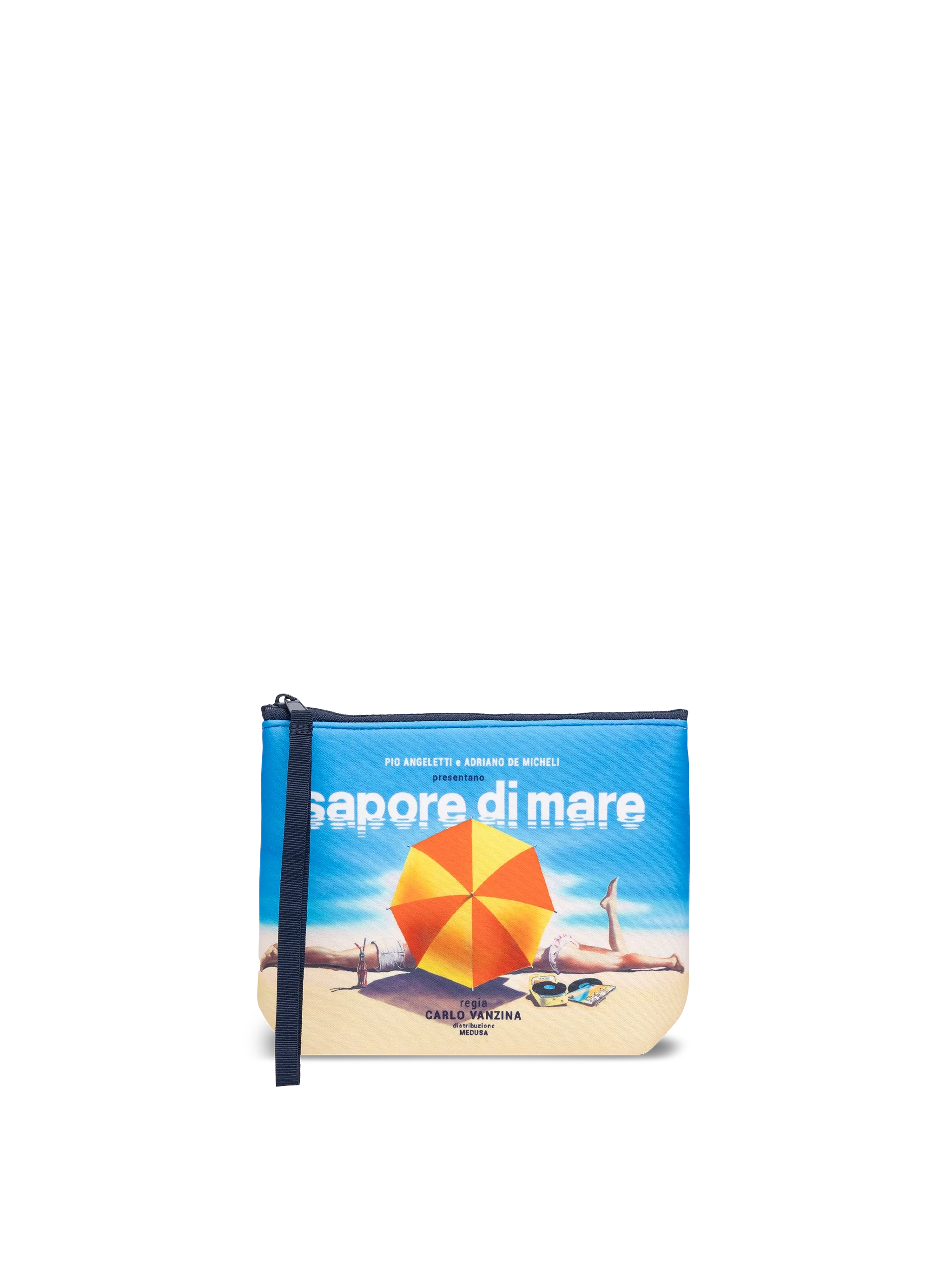 Aline Scuba Pochette With Sapore Di Mare Movie Print| Special Edition White